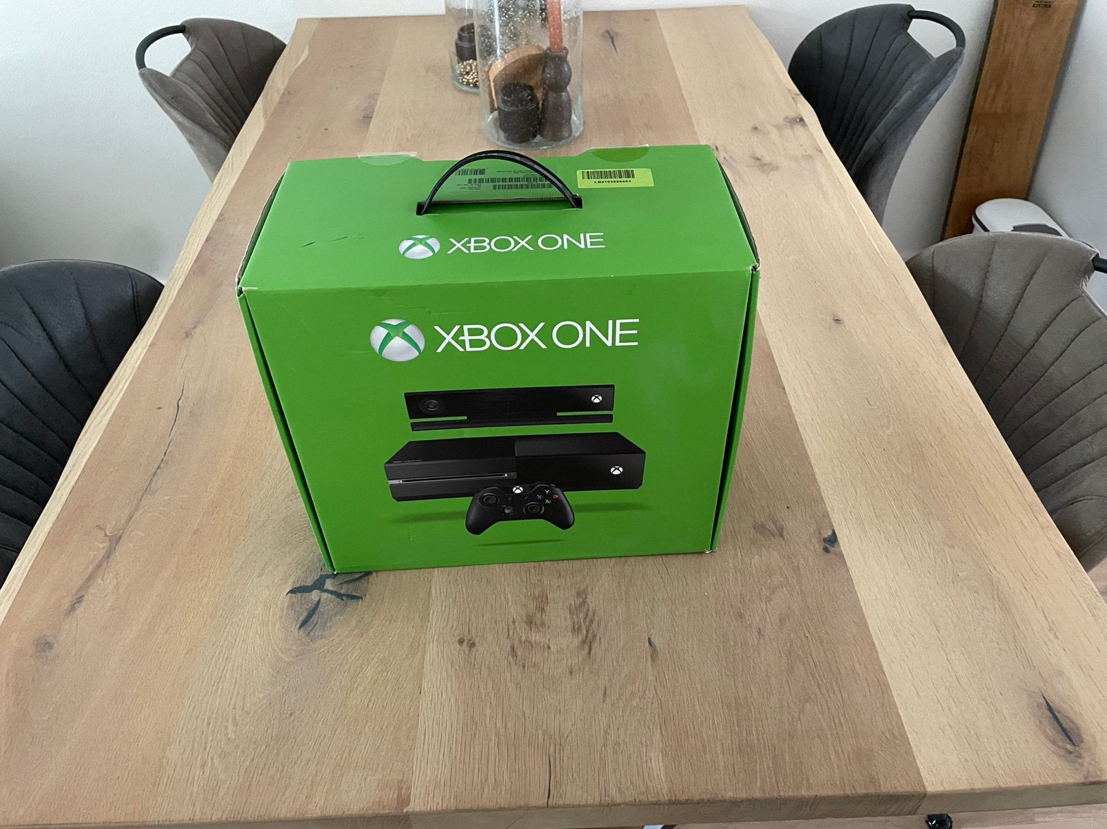 Xbox One (500GB) COMPLEET IN DOOS incl. Controller & Kinect, Xbox One, Ophalen of Verzenden, Met 1 controller, 500 GB