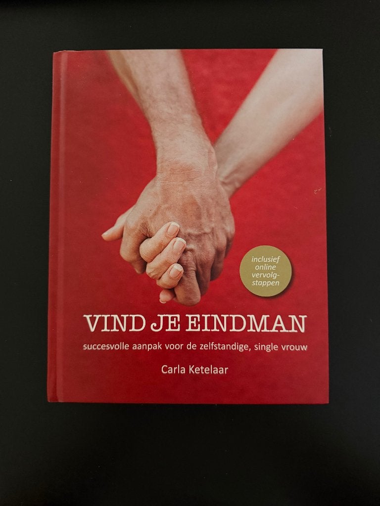 Vind je eindman - gesigneerd door schrijfster Carla Ketelaar, Ophalen of Verzenden, Zo goed als nieuw, Carla Ketelaars