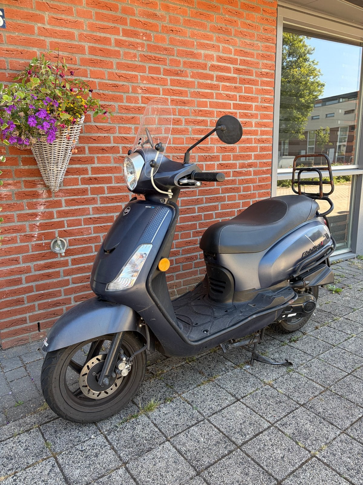 Sym Fiddle II Scooter - Recent onderhoud en nieuwe onderdele, Ophalen, Gebruikt, Maximaal 45 km/u, Benzine