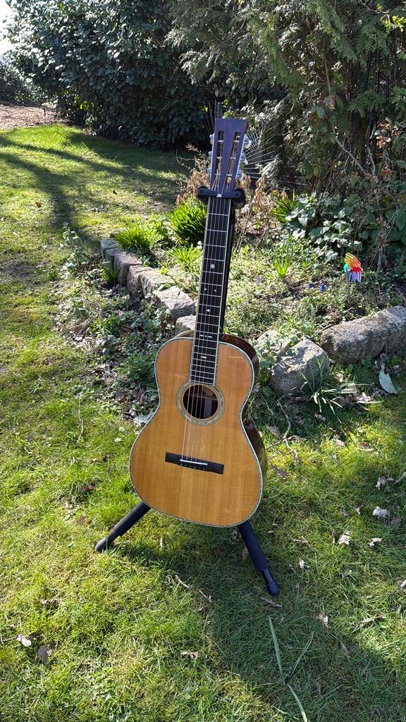 Blueridge BR 371 parlor + K&K element. €1150,-, Ophalen of Verzenden, Zo goed als nieuw, Western- of Steelstringgitaar