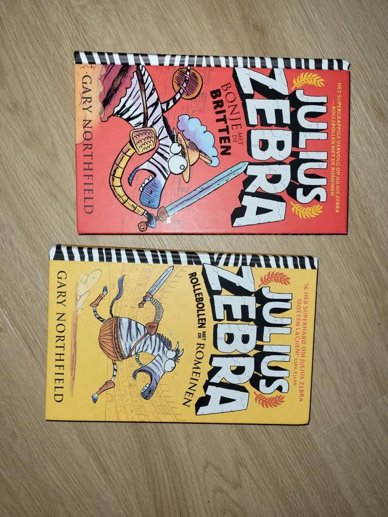 Te koop: Julius Zebra boeken (2 delen), Ophalen of Verzenden