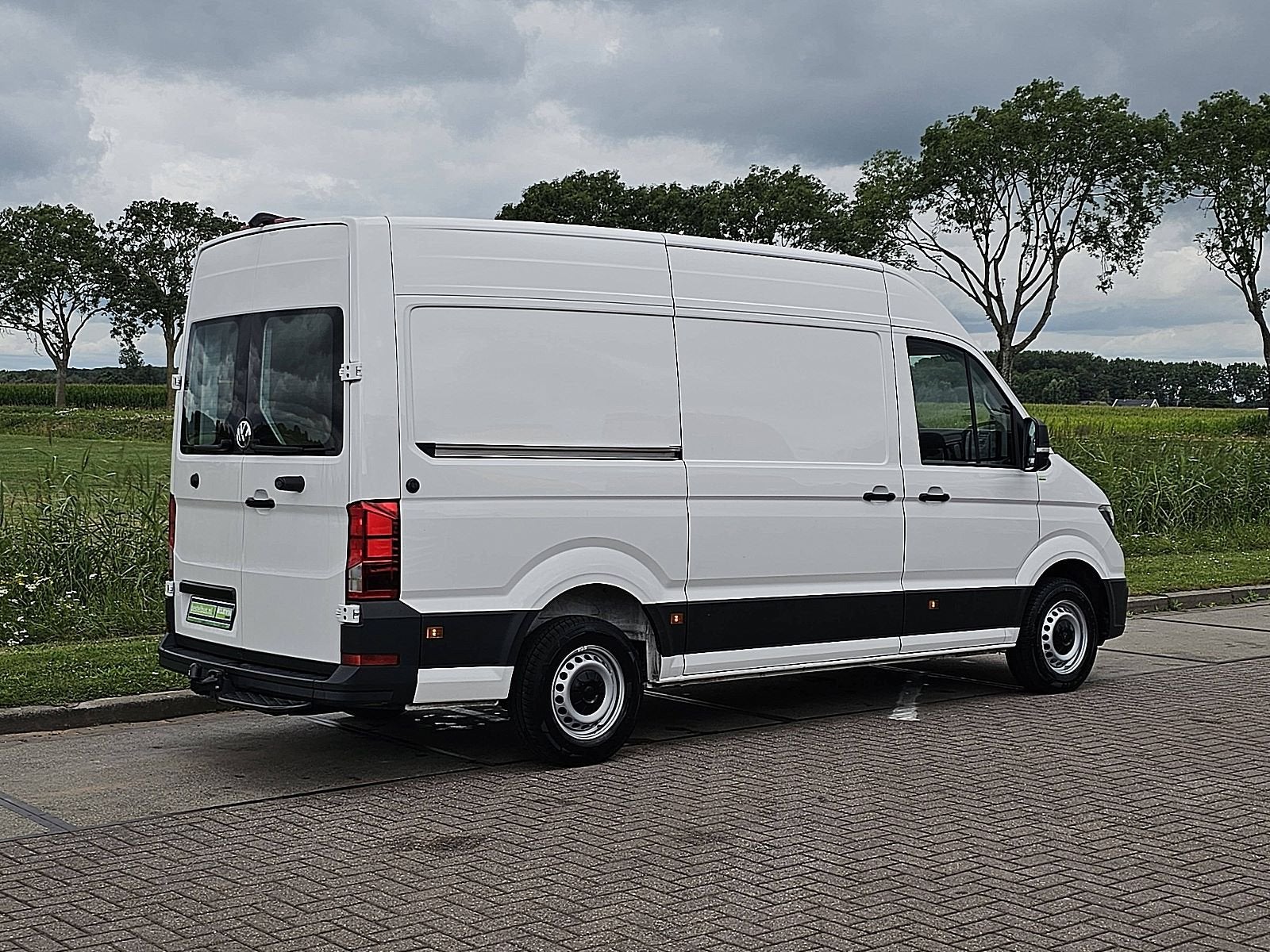VOLKSWAGEN CRAFTER 2.0 l3h3 automaat navi, Auto's, Gebruikt, Euro 6, Volkswagen, Wit