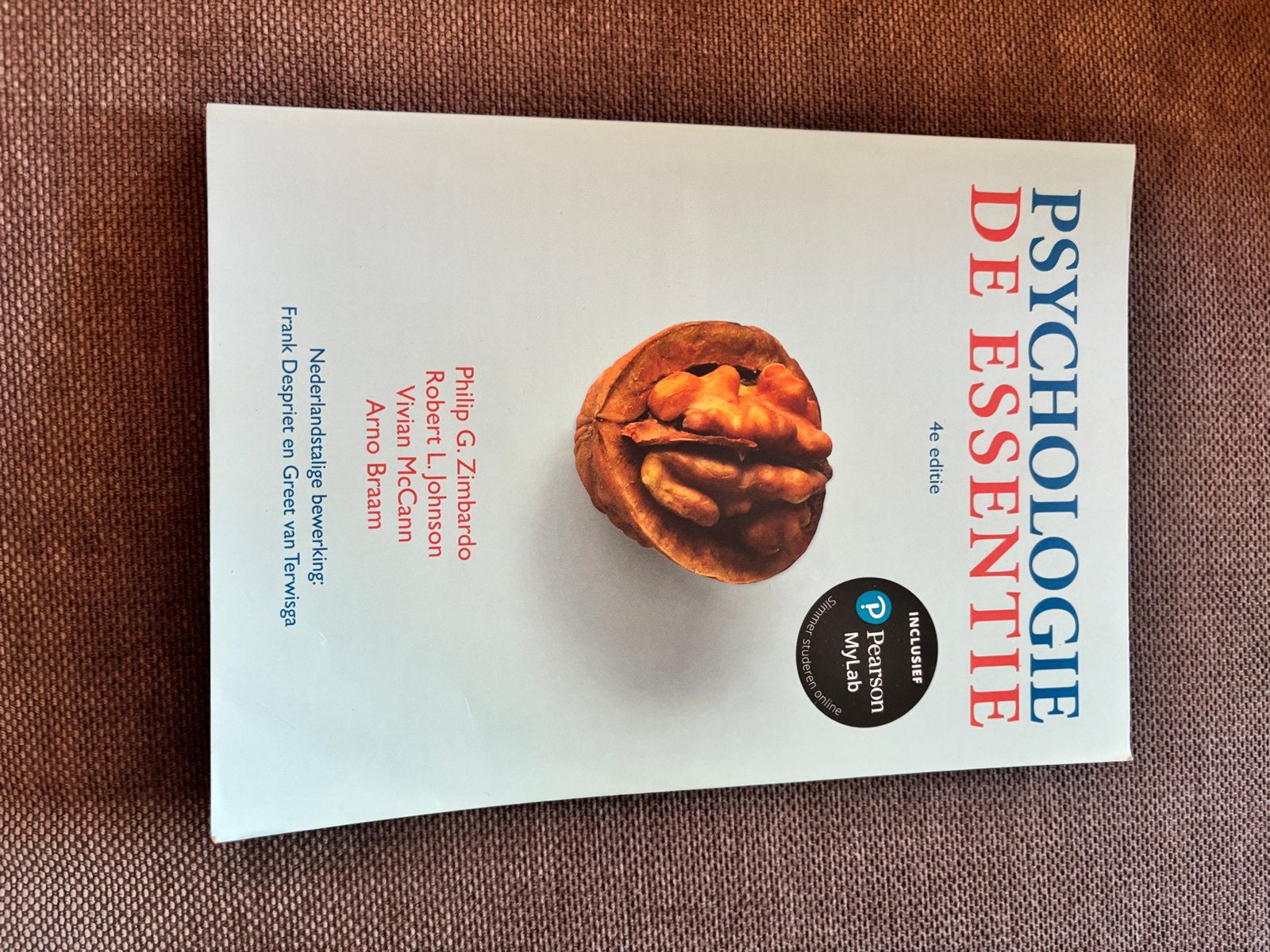 Philip G. Zimbardo - Psychologie de essentie, Ophalen of Verzenden, Zo goed als nieuw, Philip G. Zimbardo; Arno Braam; Robert L. Johnson; Vivian McCann