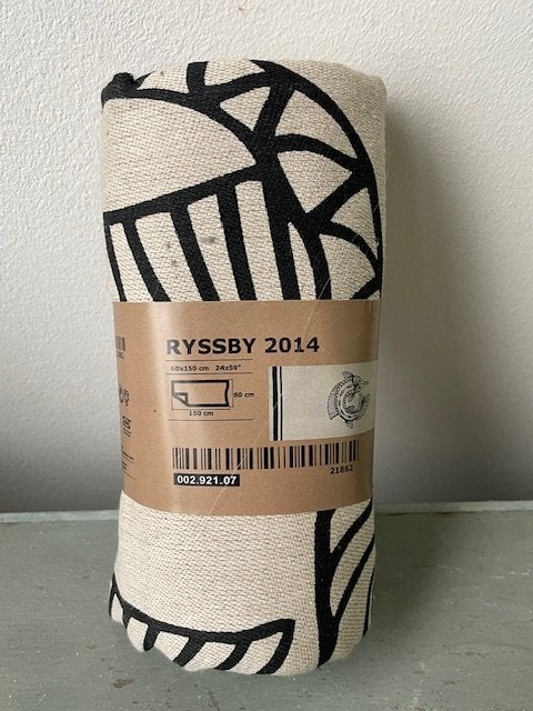 Hamam doek. Ryssby collectie IKEA Special Edition NIEUW., Zwart, Overige typen, Nieuw, Ophalen