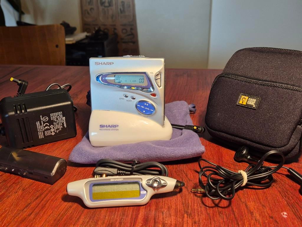 Sharp-MD MT888 Minidisc speler - Niet helemaal functioneel, Ophalen of Verzenden