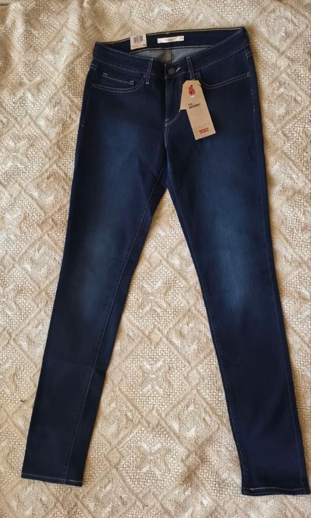 Levi's 711, Maat 38/40 (M), Blauw, Nieuw, Ophalen of Verzenden