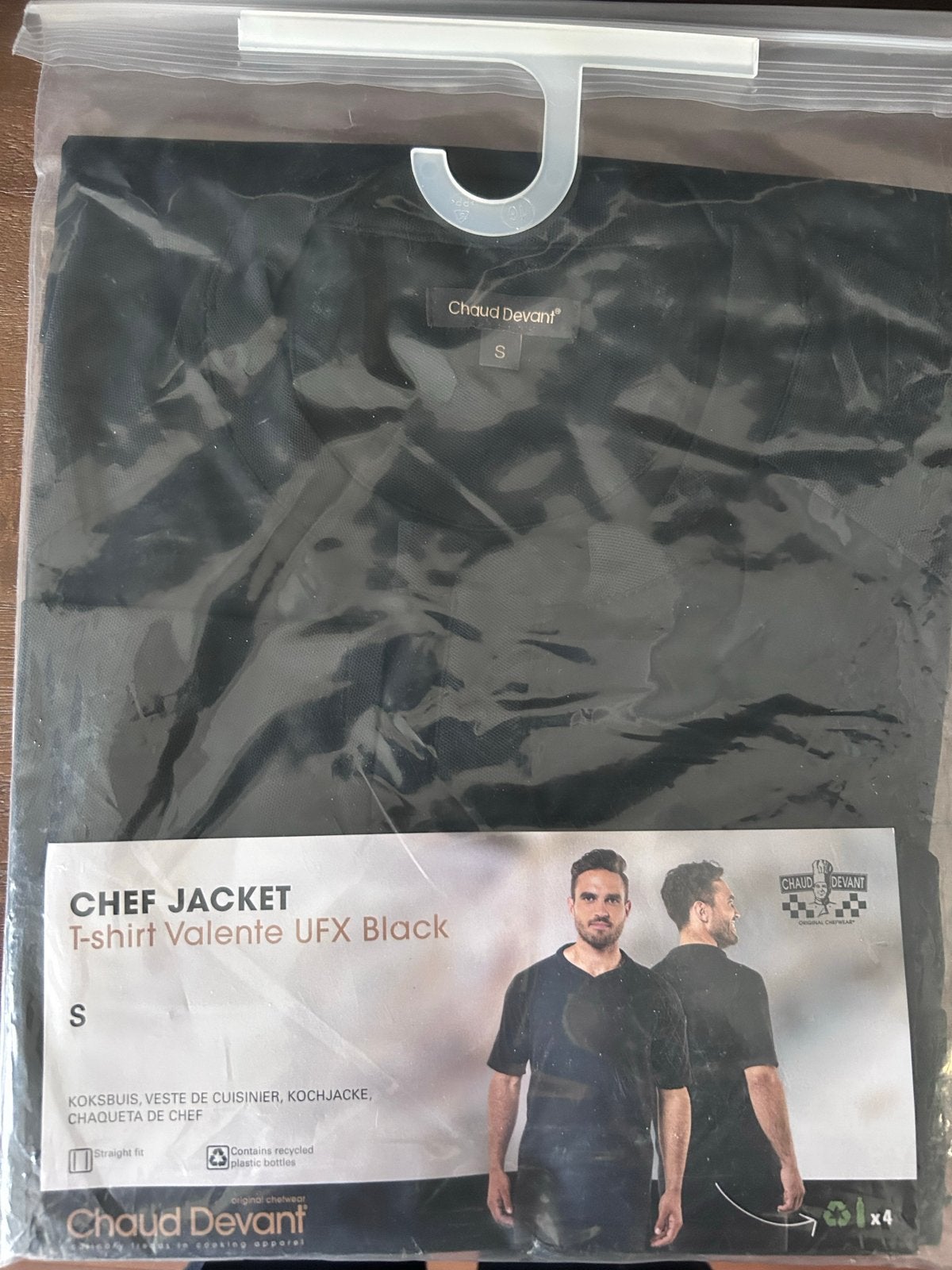 Chaud Devant Koksbuis T-shirt Valente UFX Zwart Maat S Nieuw, Ophalen of Verzenden