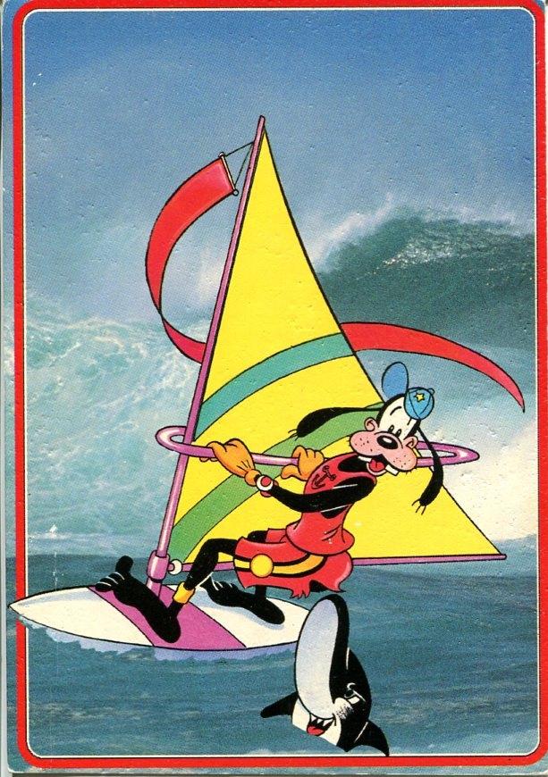 DISNEY Partij van 9 kaarten., Verzamelen, Disney, Ophalen of Verzenden, Goofy of Pluto, Papier, Kaart of Schrift