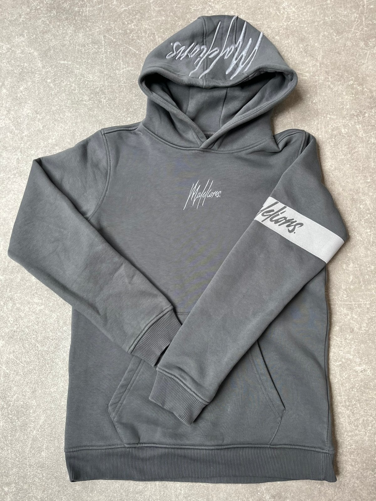 Hoodie Malelions maat 164, Ophalen of Verzenden, Zo goed als nieuw, Jongen, Trui of Vest