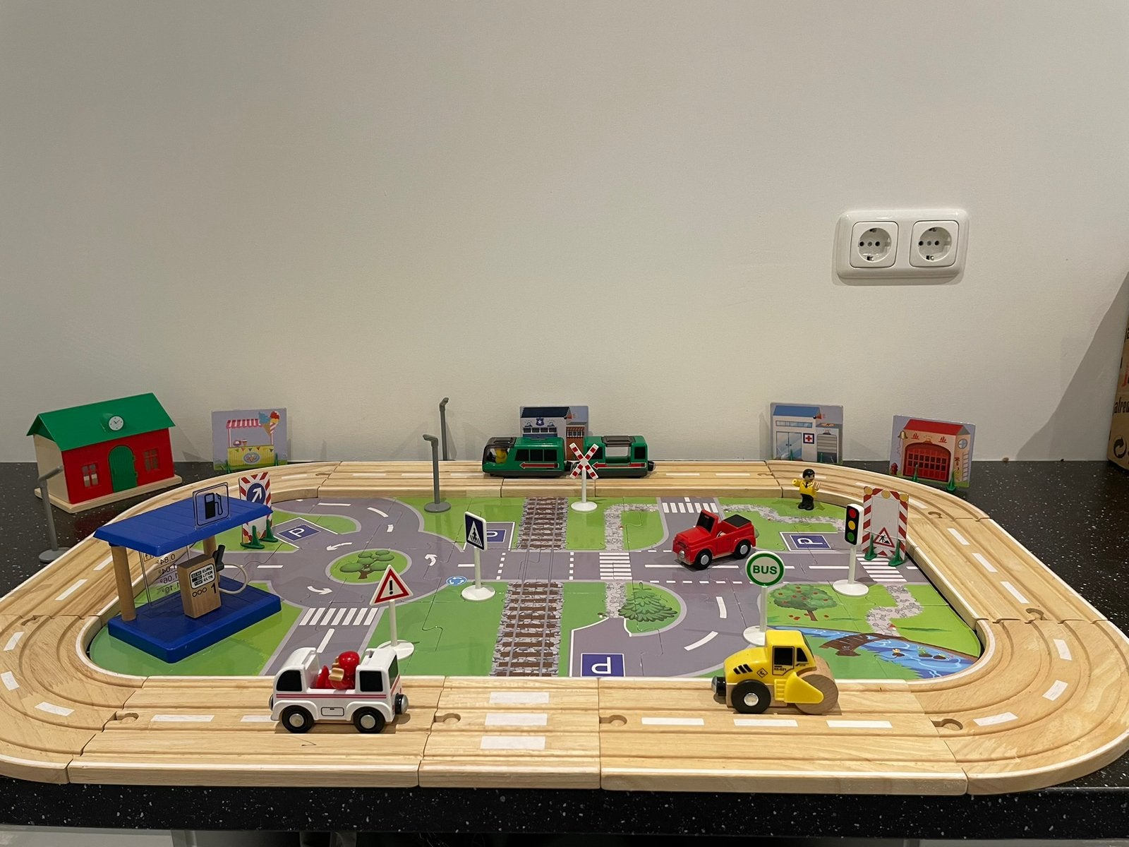 Auto speelplein, Ophalen of Verzenden, Gebruikt