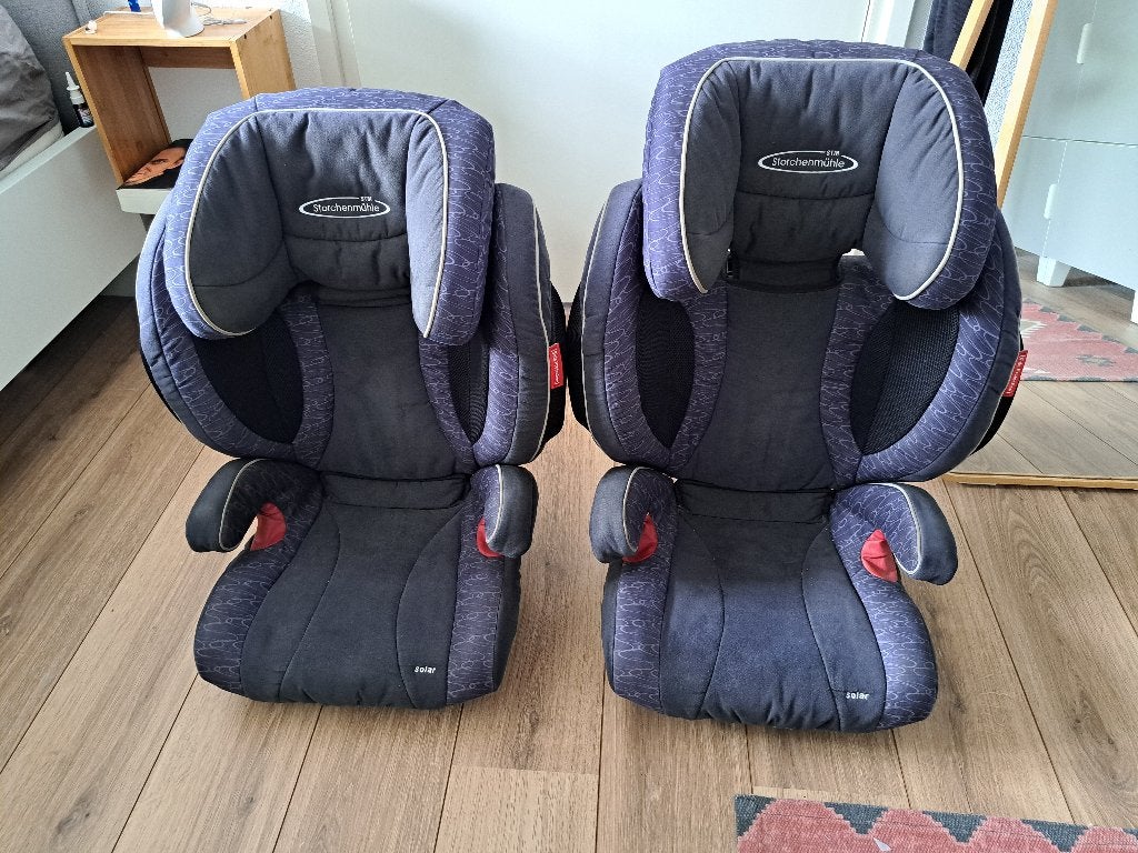 2 Autostoeltjes van Storchenmuhle, Kinderen en Baby's, Overige merken, 15 t/m 36 kg, Verstelbare rugleuning, Ophalen of Verzenden