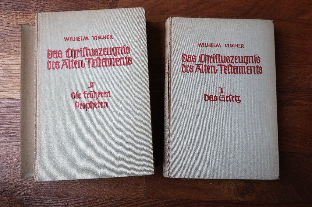 DAS CHRISTUSZEUGNIS DES ALTEN TESTAMENTS. WILHELM VISCHER, Ophalen of Verzenden, Gelezen, Christendom | Katholiek