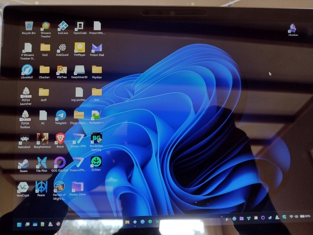 Foto 10 van Microsoft Surface Pro 5+QWERTZ (German) Keyboard