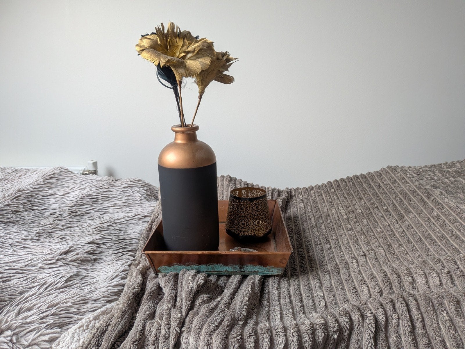 Schaal met decoratie, Huis en Inrichting, Ophalen
