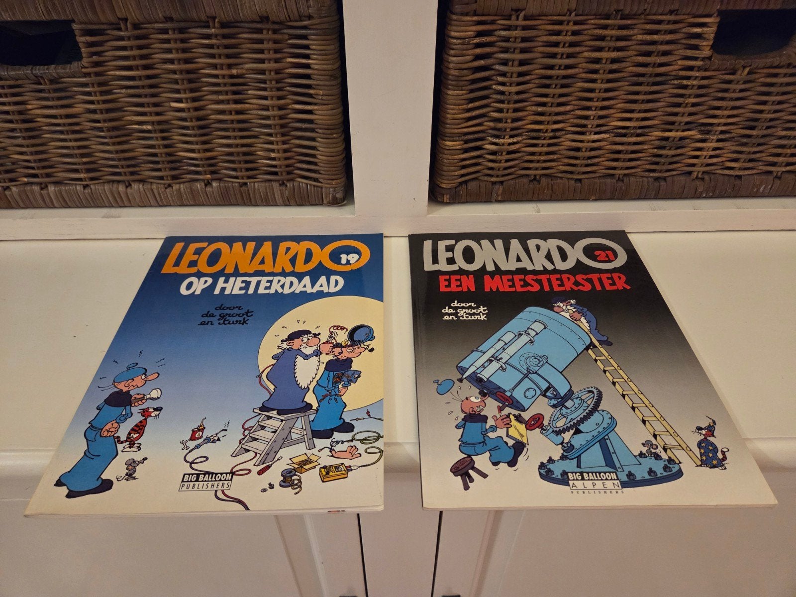 Leonardo strips, Meerdere stripboeken, Ophalen of Verzenden, Gelezen