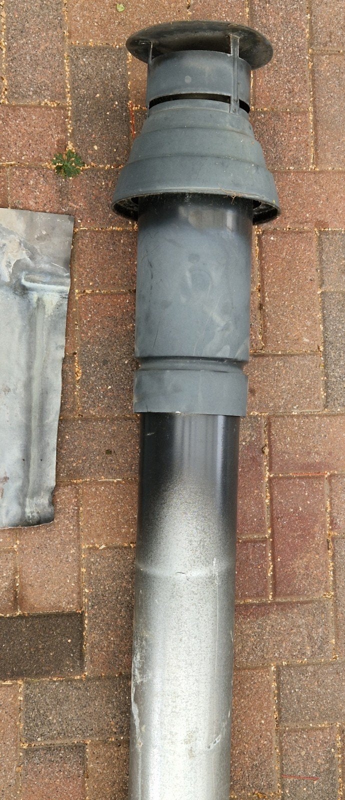 Dubbelwandige Buis 100/150mm met Universele Dakdoorvoer, Doe-het-zelf en Verbouw, Ophalen, Gebruikt, Ventilator