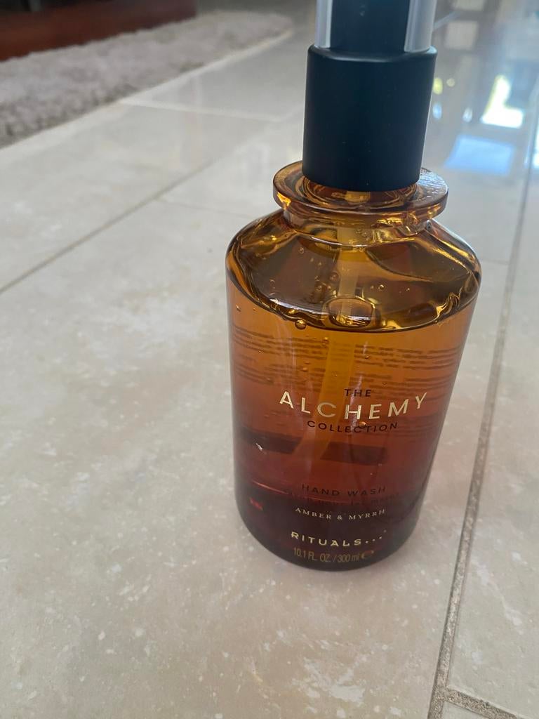 Rituals The Alchemy Collection Hand Wash Amber & Myrrh, Ophalen of Verzenden, Nieuw, Bad & Douche