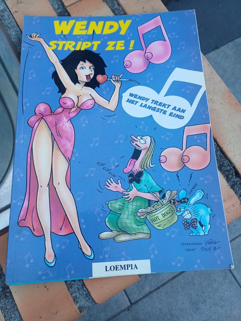 PARODIE - WENDY STRIPT deel 1, Eén stripboek, Ophalen of Verzenden, Zo goed als nieuw