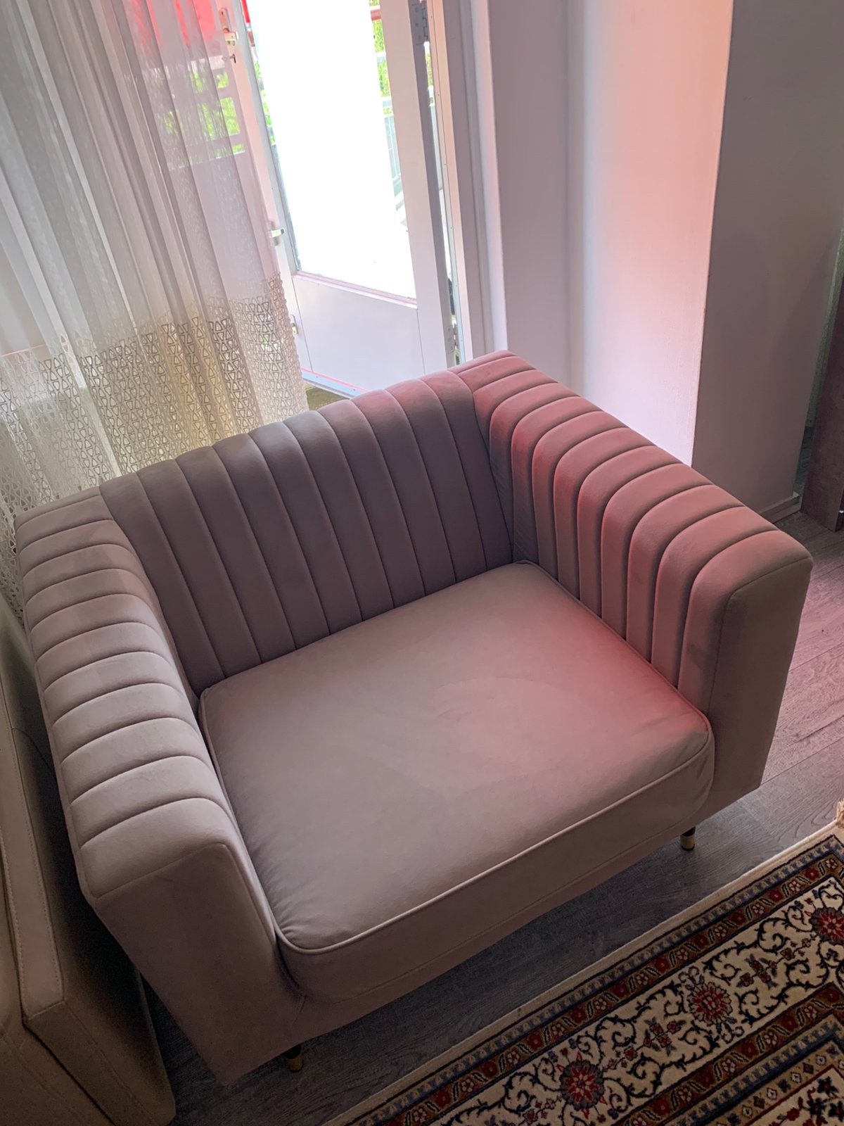 Bankje te koop, Huis en Inrichting, Banken | Sofa's en Chaises Longues, Ophalen, Zo goed als nieuw, Eenpersoons, Minder dan 150 cm