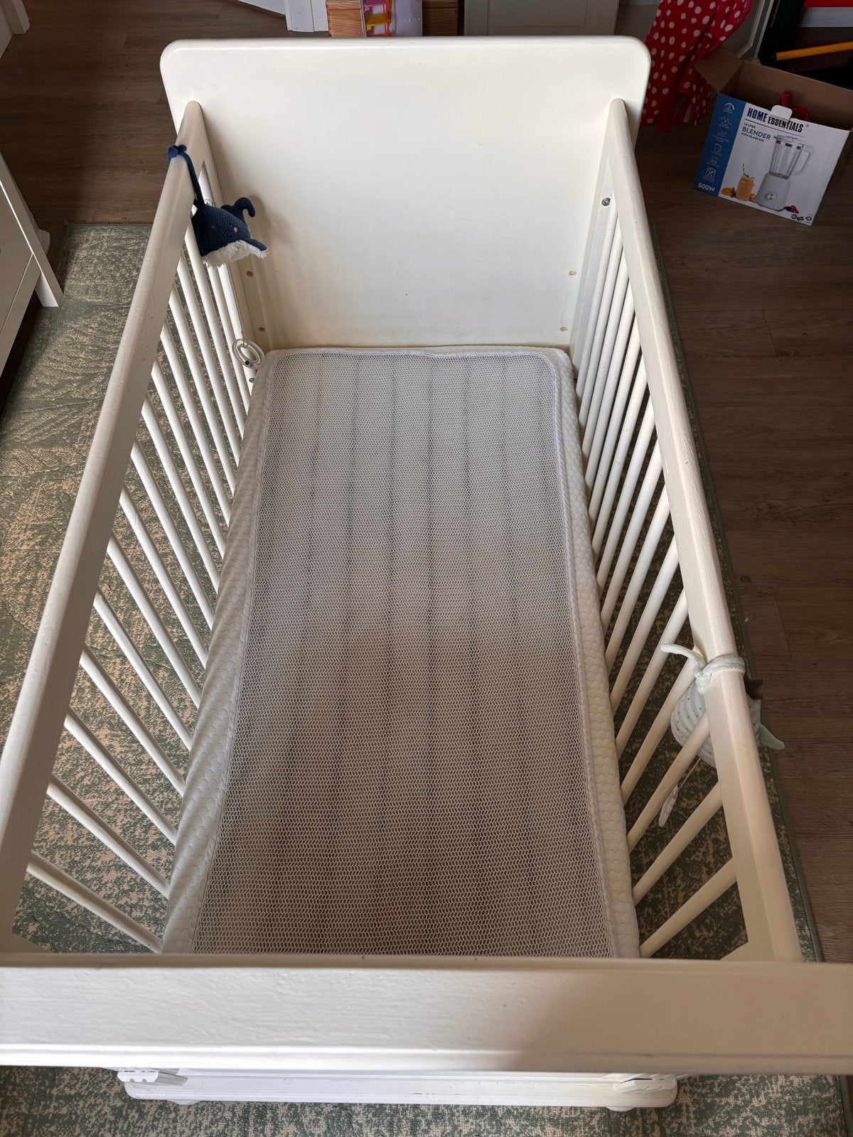 Gratis Wit ledikant met evt matras, Ophalen, Gebruikt, Ledikant