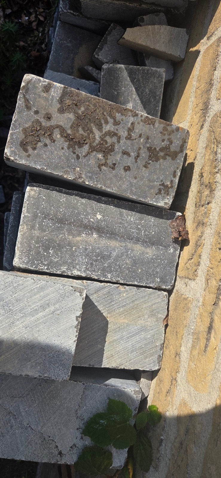 Gratis Belgse hardsteen20x10x5 cm, Ophalen, Gebruikt, Overige typen, Onbekend