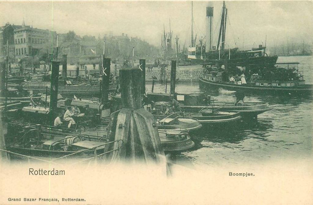 388-235-045 Rotterdam Boompjes, Verzenden, Voor 1920, Zuid-Holland