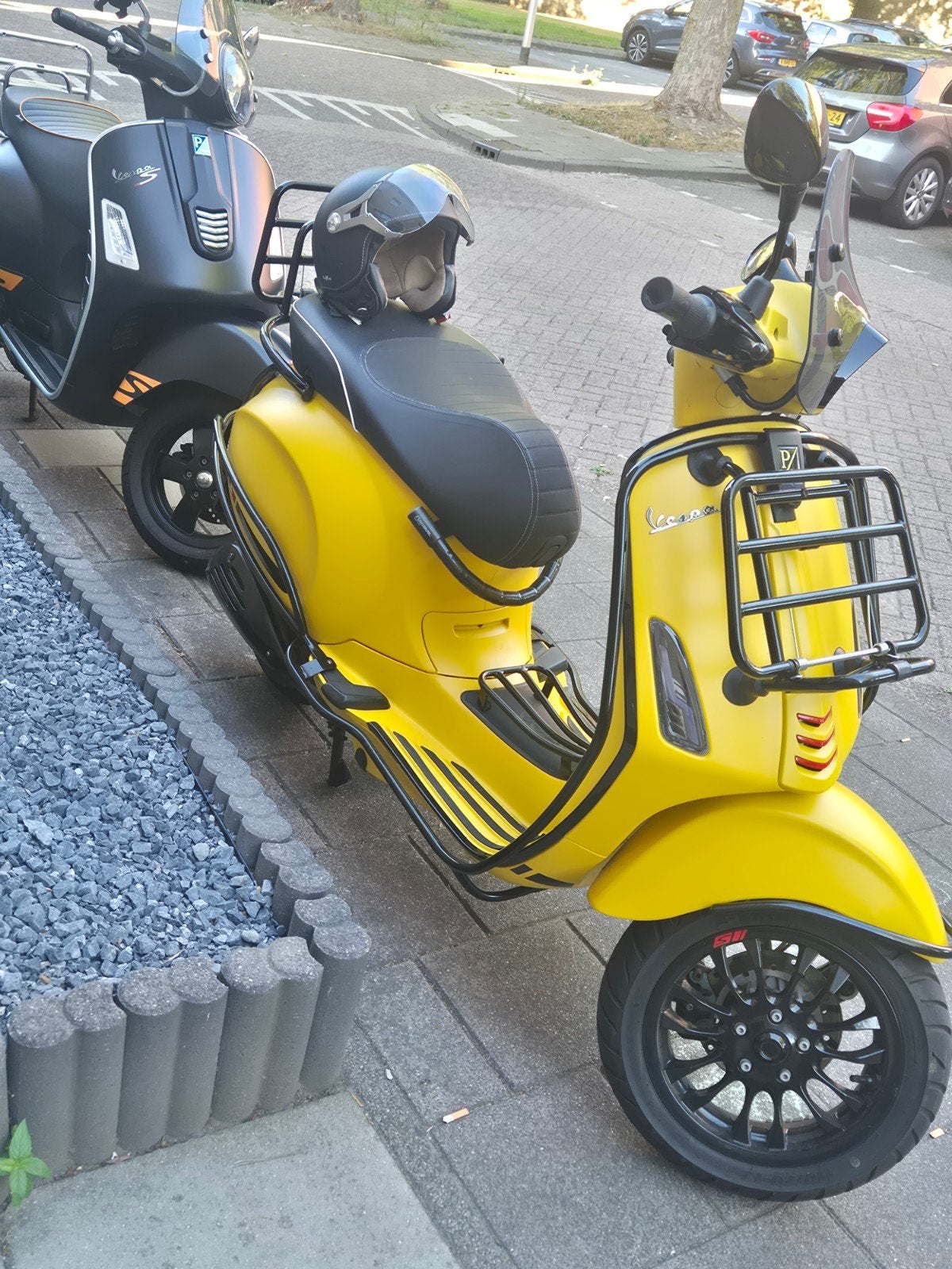 Vespa Sprint 2018 - nog een mooie vespa, Fietsen en Brommers, Ophalen, Gebruikt, Overige modellen, Maximaal 45 km/u