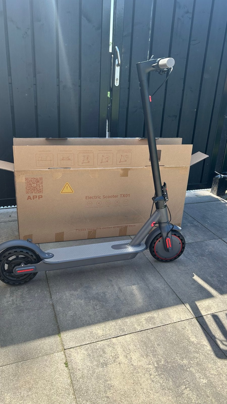 Elektrische step TX01 - Nieuw in doos, Ophalen, Nieuw, 30 tot 50 km per accu, Overige merken