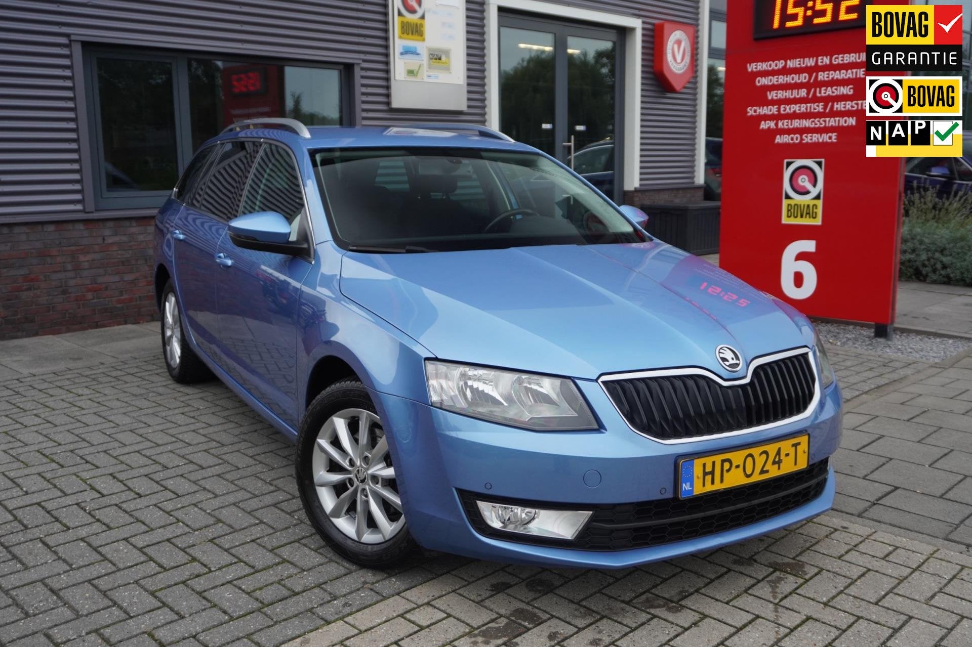Skoda Octavia Combi 1.4 TSI G-TEC Ambition Businessline / Ca, Auto's, Voorwielaandrijving, Stof, Gebruikt, 4 cilinders