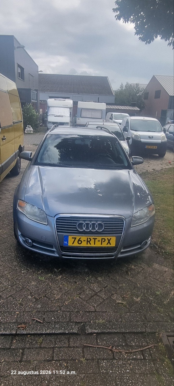 Audi A4 2.0 96KW Avant 2005 Grijs, Auto's, Audi, Voorwielaandrijving, 730 kg, 4 cilinders, 1984 cc