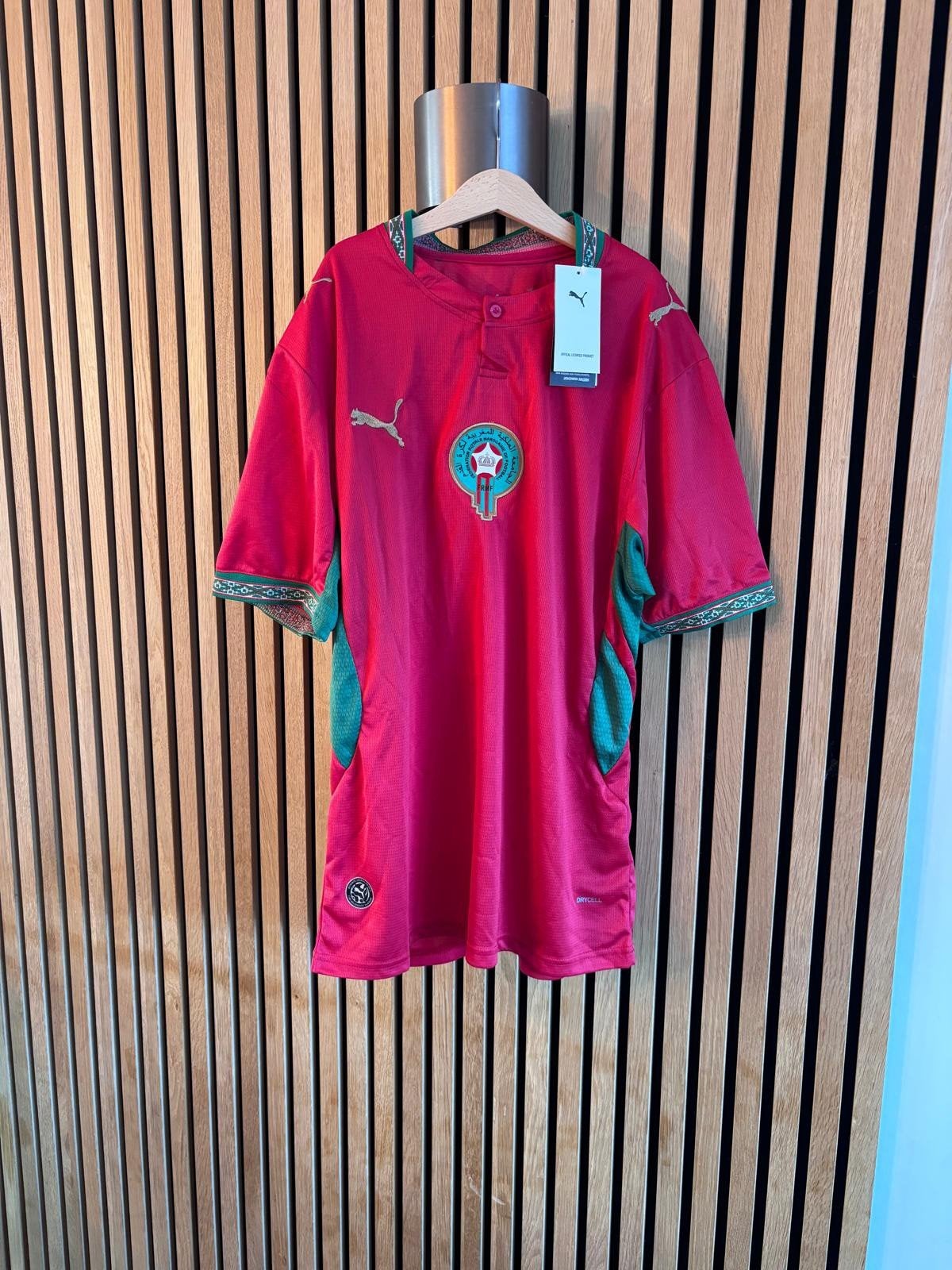 Marokko Voetbalshirt WK 2026 -maat L, Puma, Maat 48/50 (M), Nieuw, Ophalen of Verzenden