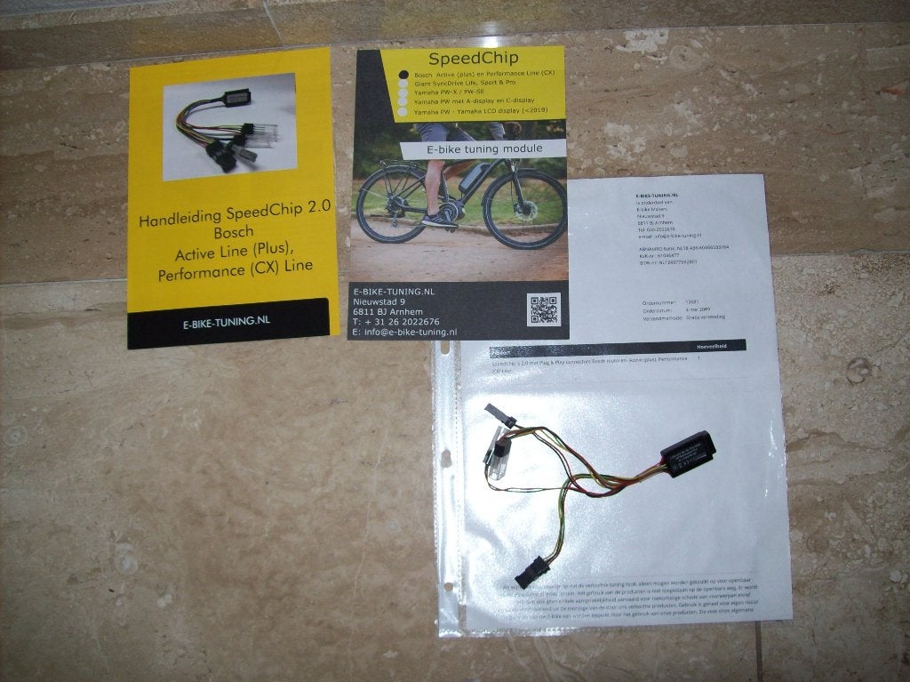 Speedchip 2.0 Bosch Active (plus) en performance (CX) line, Ophalen of Verzenden, Zo goed als nieuw, Elektrische fiets, Overige typen