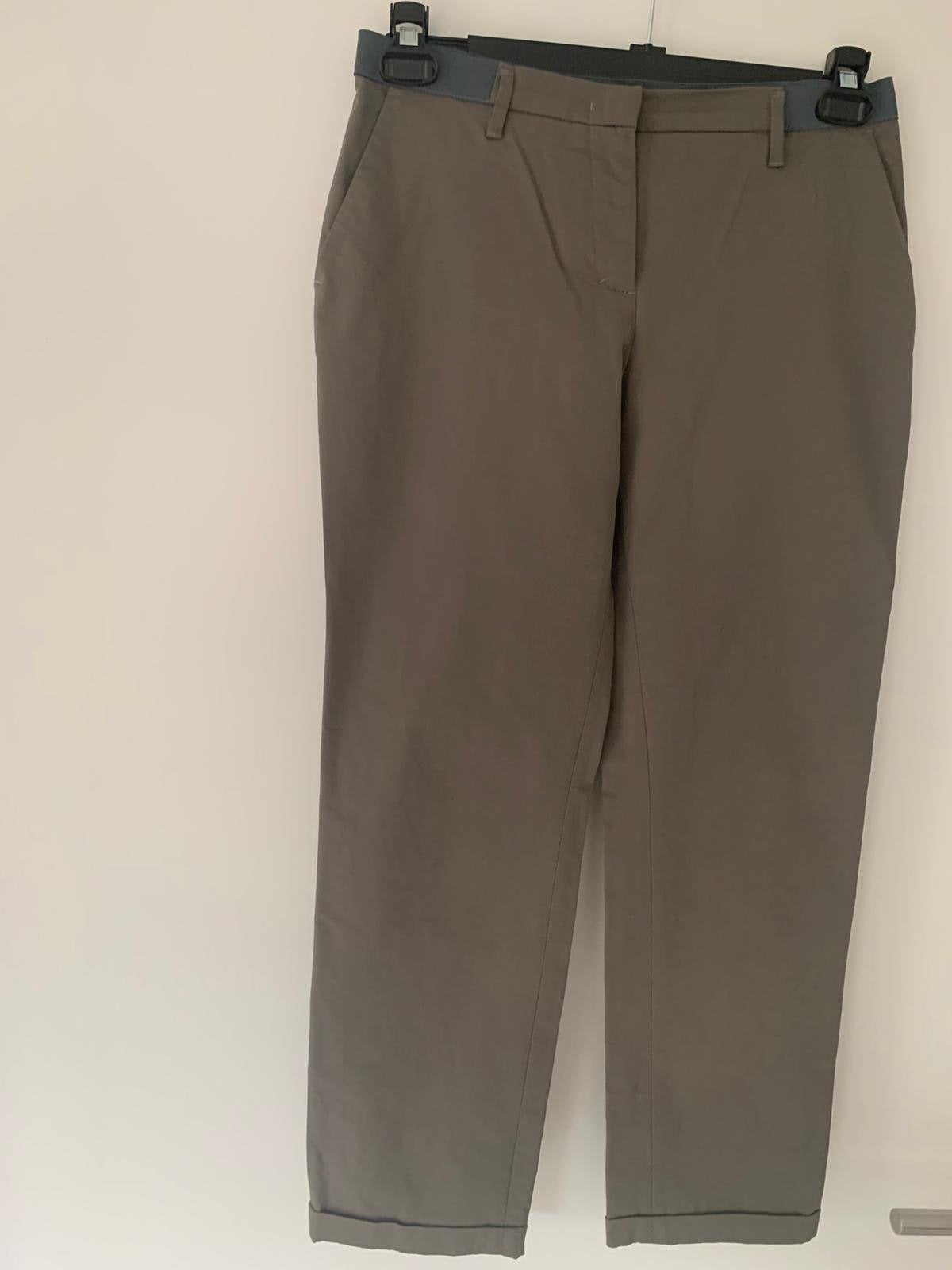 Schumacher groene pantalon maat 36 (S), Ophalen of Verzenden, Zo goed als nieuw, Maat 36 (S), Lang