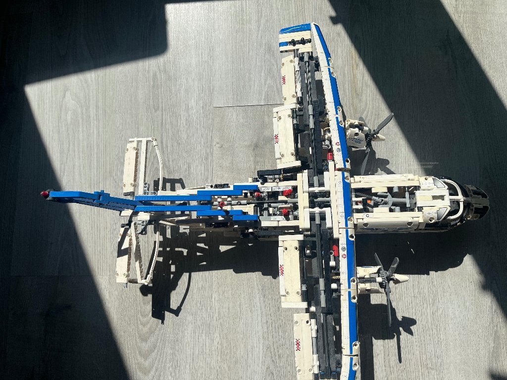 Lego technic vliegtuig, Ophalen, Gebruikt, Lego, Compleet
