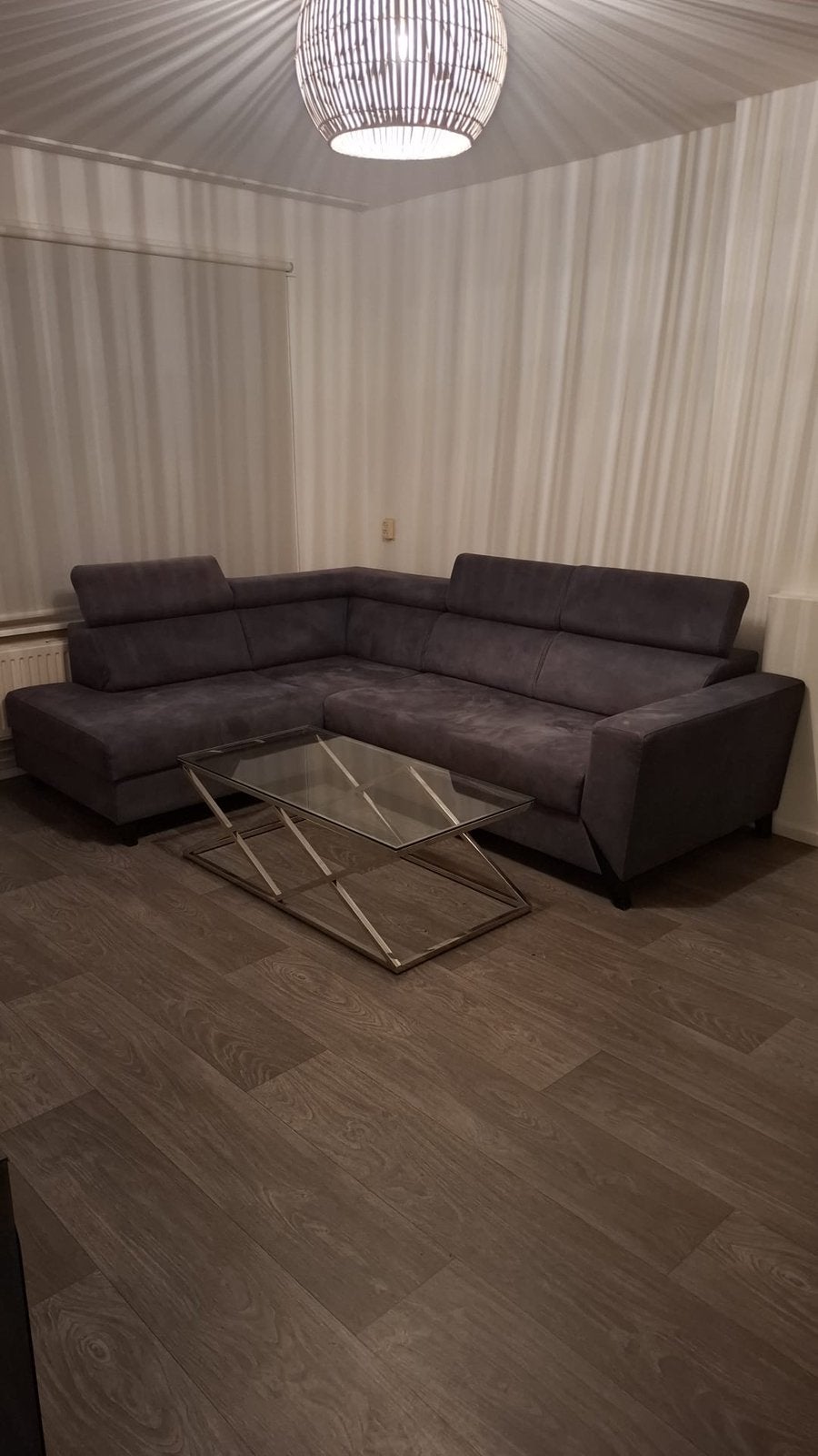 Bank + tafel te koop, Ophalen, Gebruikt