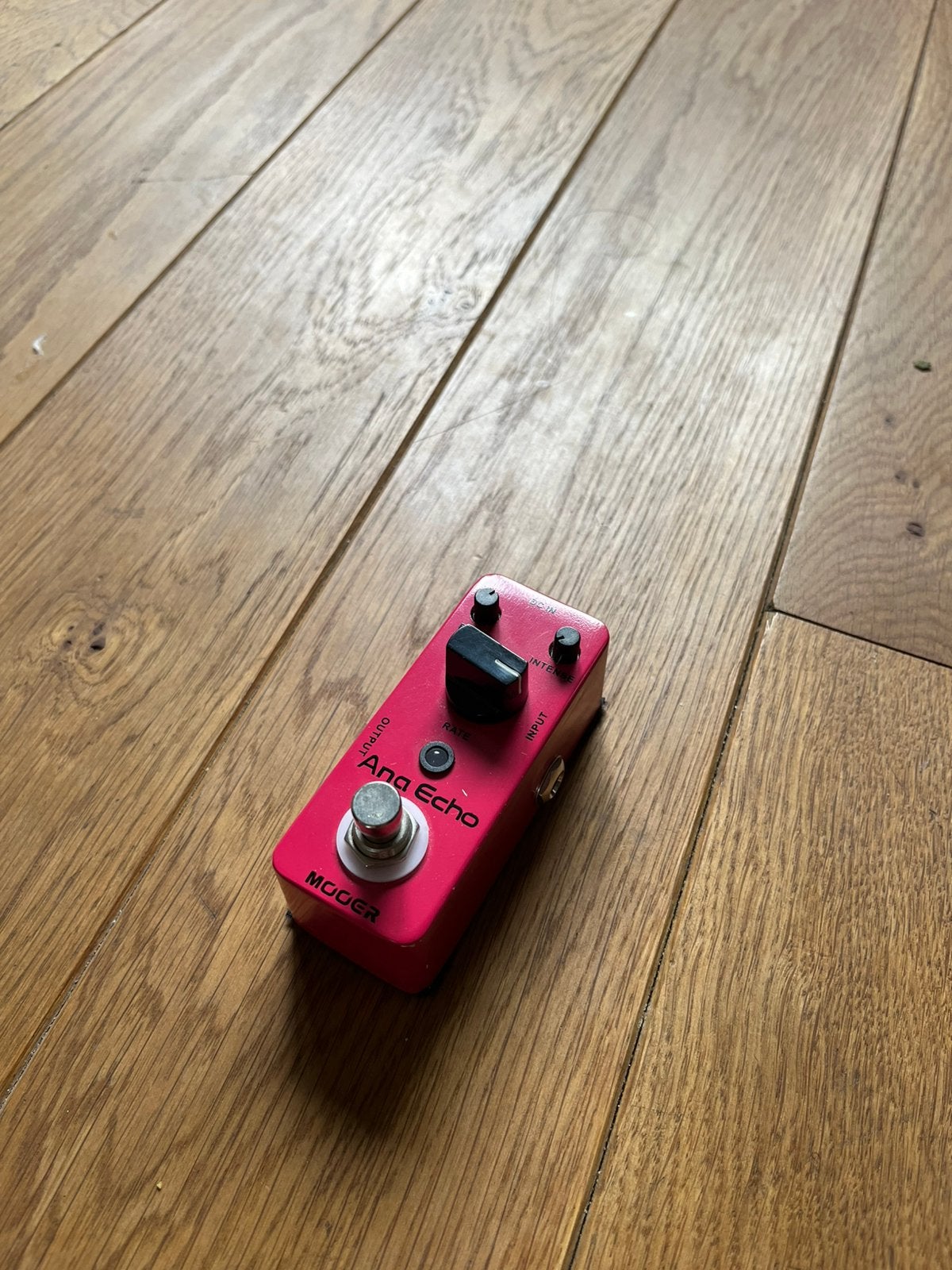 MOOER pedals ( echo, delay, chorus, boost, overdrive), Muziek en Instrumenten, Effecten, Ophalen of Verzenden, Zo goed als nieuw