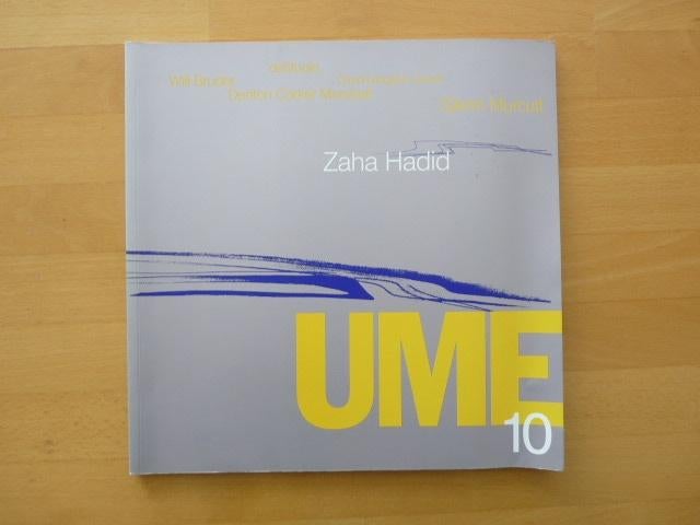 UME 10, tijdschrift met oa Zaha Hadid, Boeken, Ophalen of Verzenden, Zo goed als nieuw, Architecten