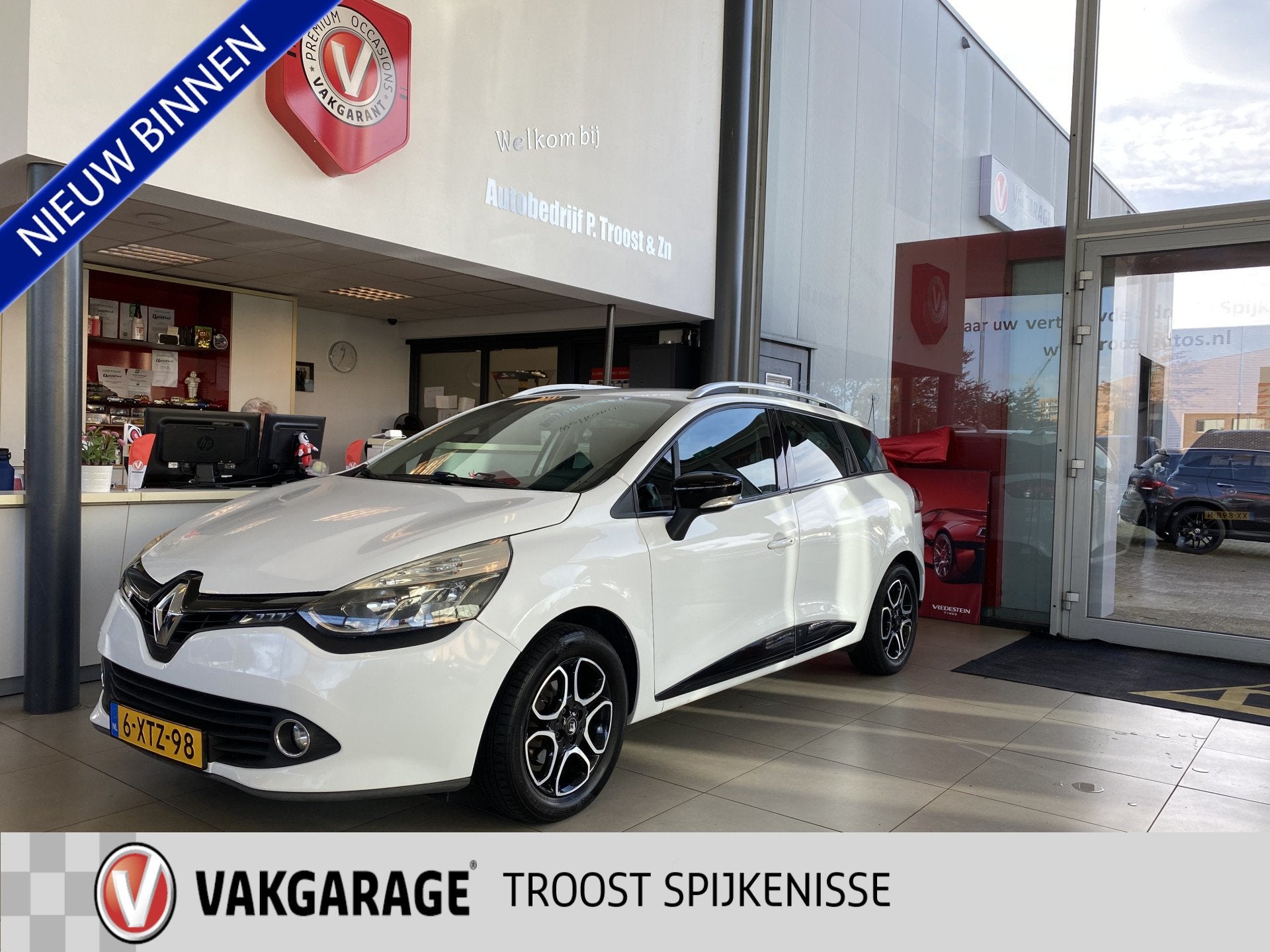 Renault Clio Estate 1.5 dCi ECO Dynamique,Navigatie,Airco,Cr, Euro 5, Stof, Gebruikt, 4 cilinders