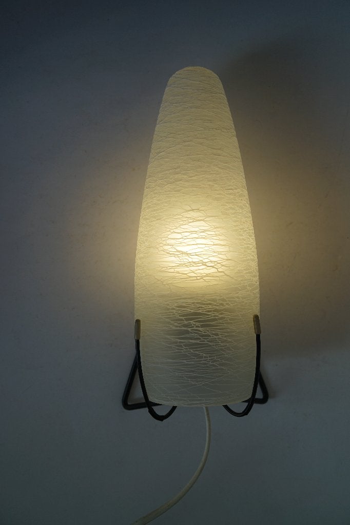 Vintage Design Kalff Philips Wandlamp - Draad glas metaal, Glas, Philips, Meerkleurig, Wandlamp