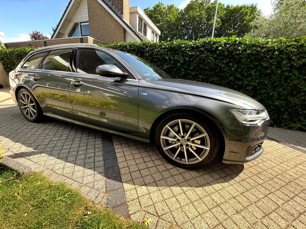 A6 2.0 Avant S-line, Premium 252pk ACC Carplay Keyless Laser, 4 cilinders, Stationwagon, Particulier, 1600 kg