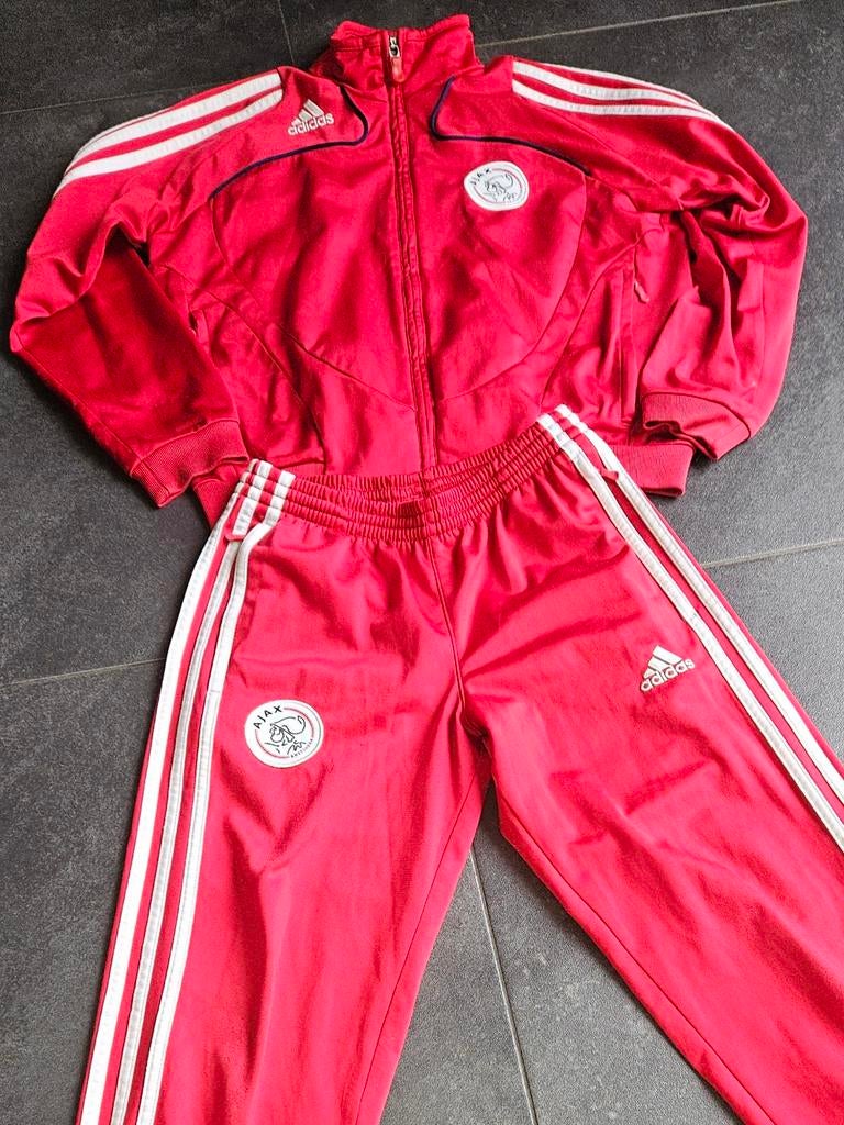 Ajax trainingspak maat 140, Sport en Fitness, Maat XS of kleiner, Ophalen of Verzenden, Zo goed als nieuw, Trainingspak