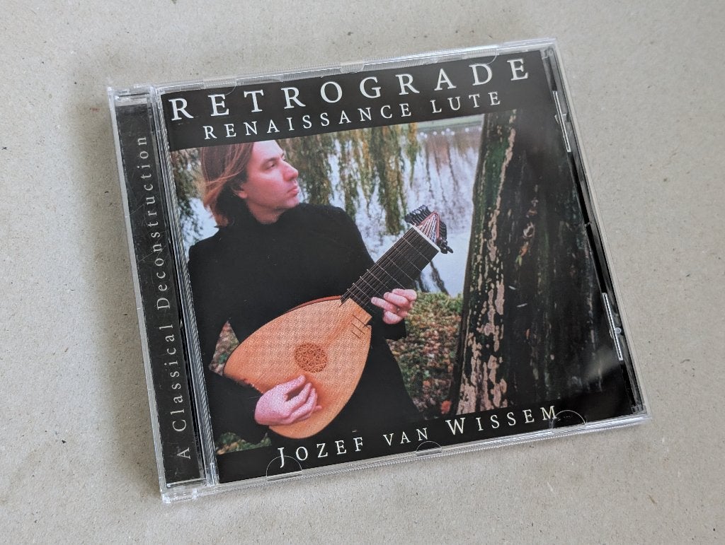 Jozef van Wissem: Retrograde, Renaissance lute (CD), Kamermuziek, Zo goed als nieuw, Album, Middeleeuwen en Renaissance