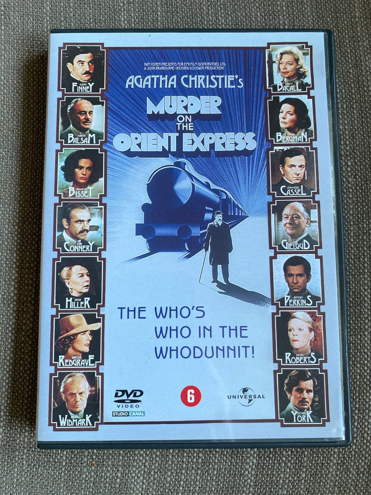 Agatha Christie's Murder on the Orient Express DVD, Vanaf 6 jaar, Ophalen of Verzenden, Zo goed als nieuw, Detective en Krimi