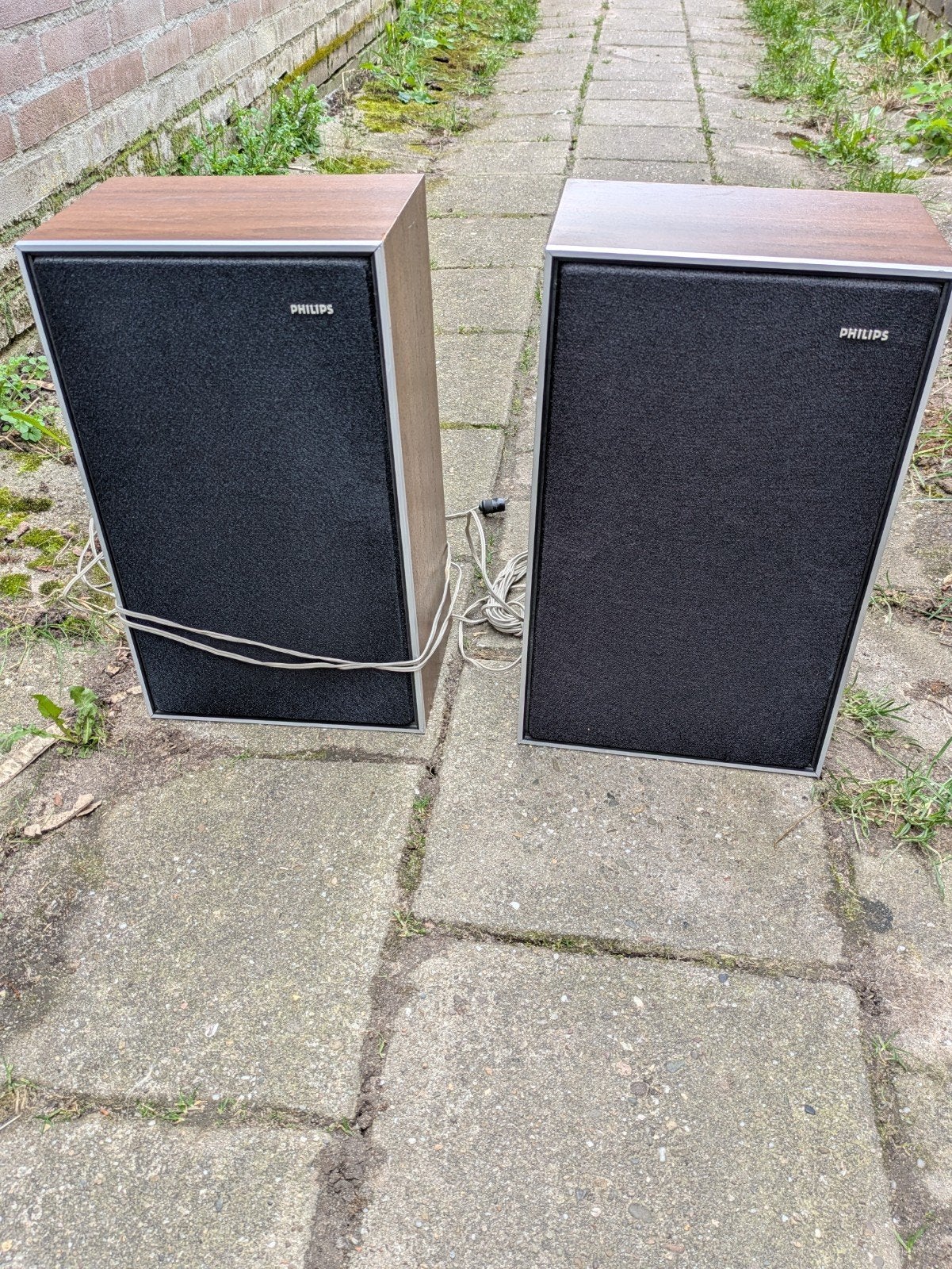 Philips Luidsprekers Vintage Jaren 70 Speakers, Ophalen of Verzenden, Minder dan 60 watt, Philips