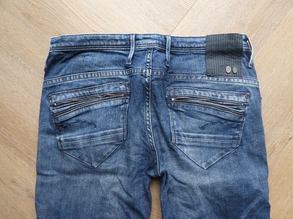 Mooie Gstar New Ocean Skinny wmn spijkerbroek maat 27-34, Blauw, Ophalen of Verzenden, Zo goed als nieuw, W27 (confectie 34) of kleiner