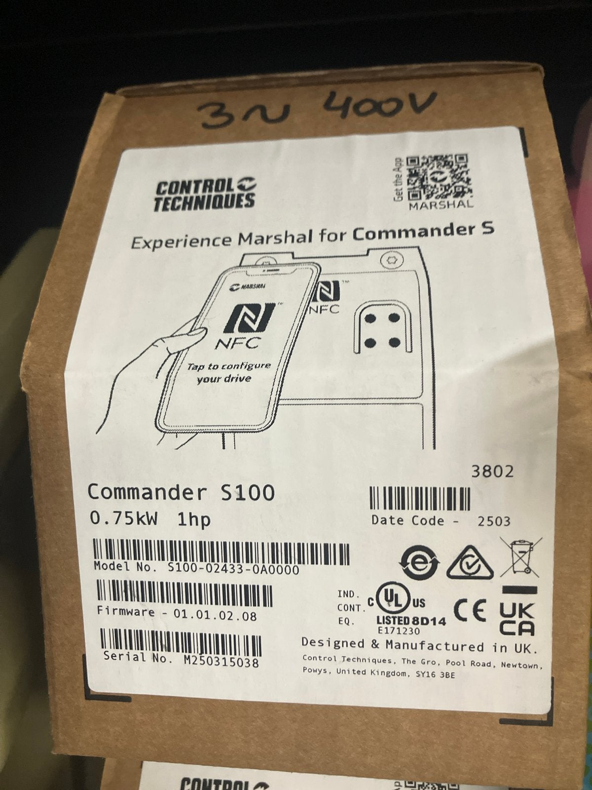 Control Techniques Commander S100 Frequentieomvormer, Ophalen of Verzenden