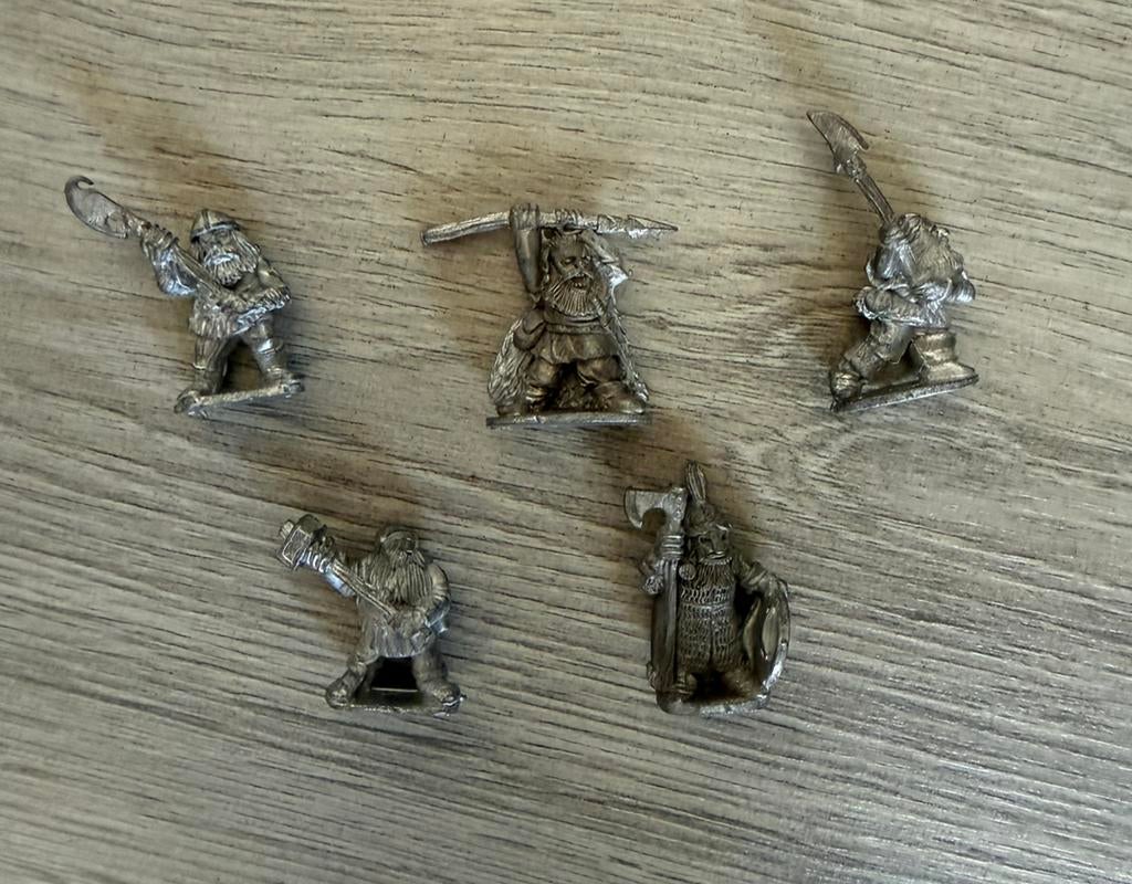 5x dwarf metal mini, Ophalen of Verzenden, Zo goed als nieuw