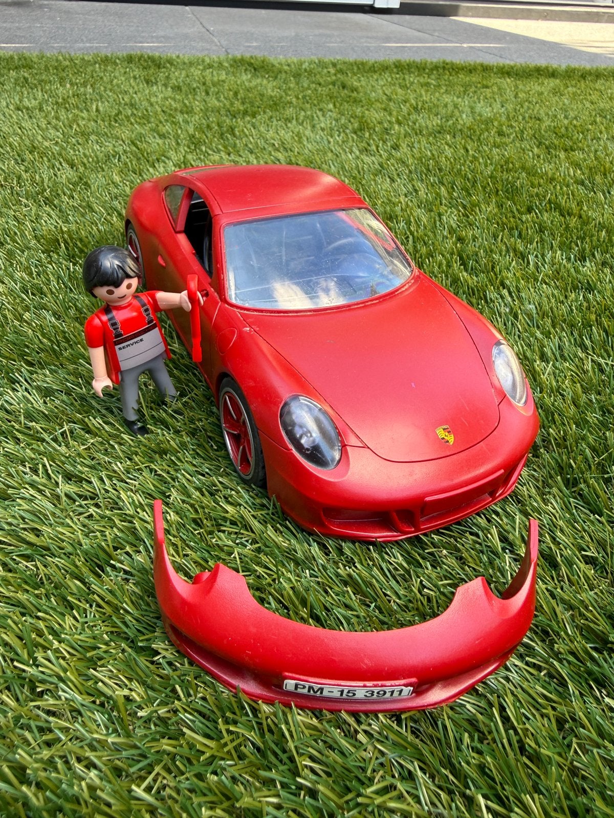 Playmobil Porsche, Ophalen of Verzenden, Gebruikt