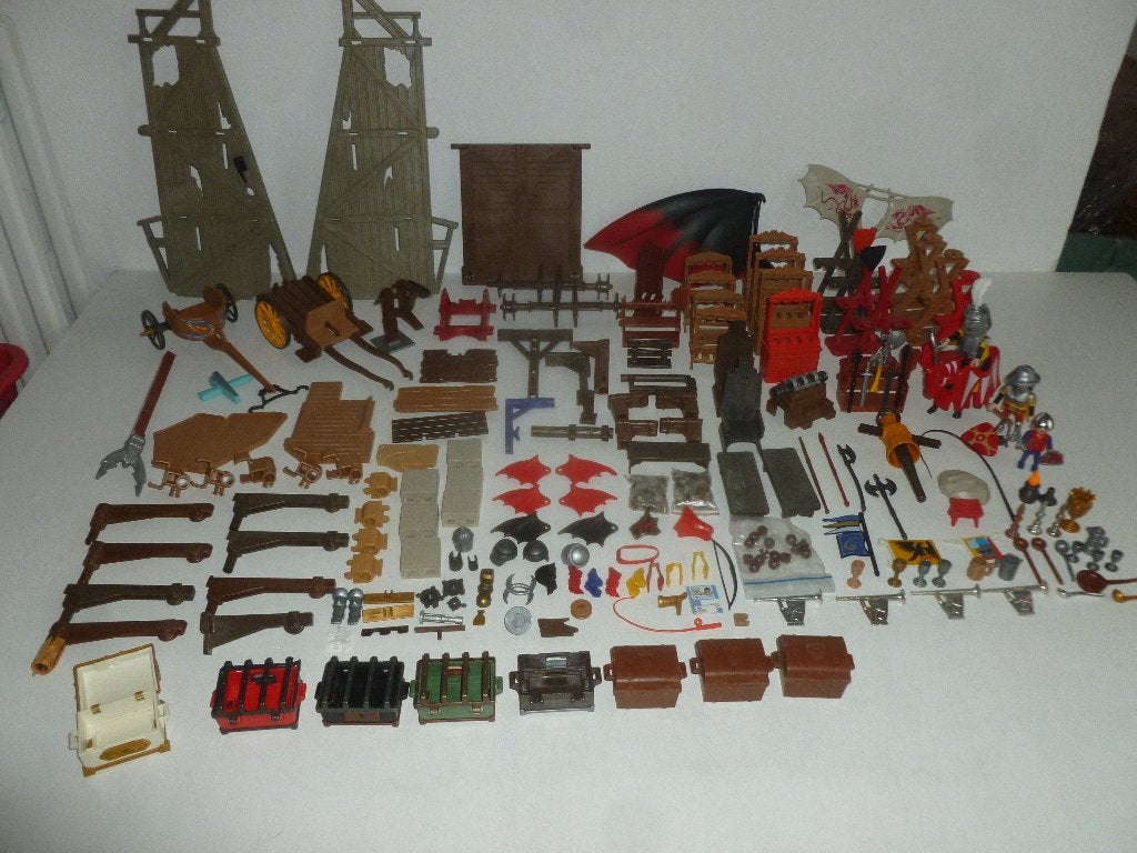 Playmobil Onderdelen Ridders Prijs Per Stuk Vanaf, Gebruikt, Losse onderdelen, Overige typen, Ophalen of Verzenden