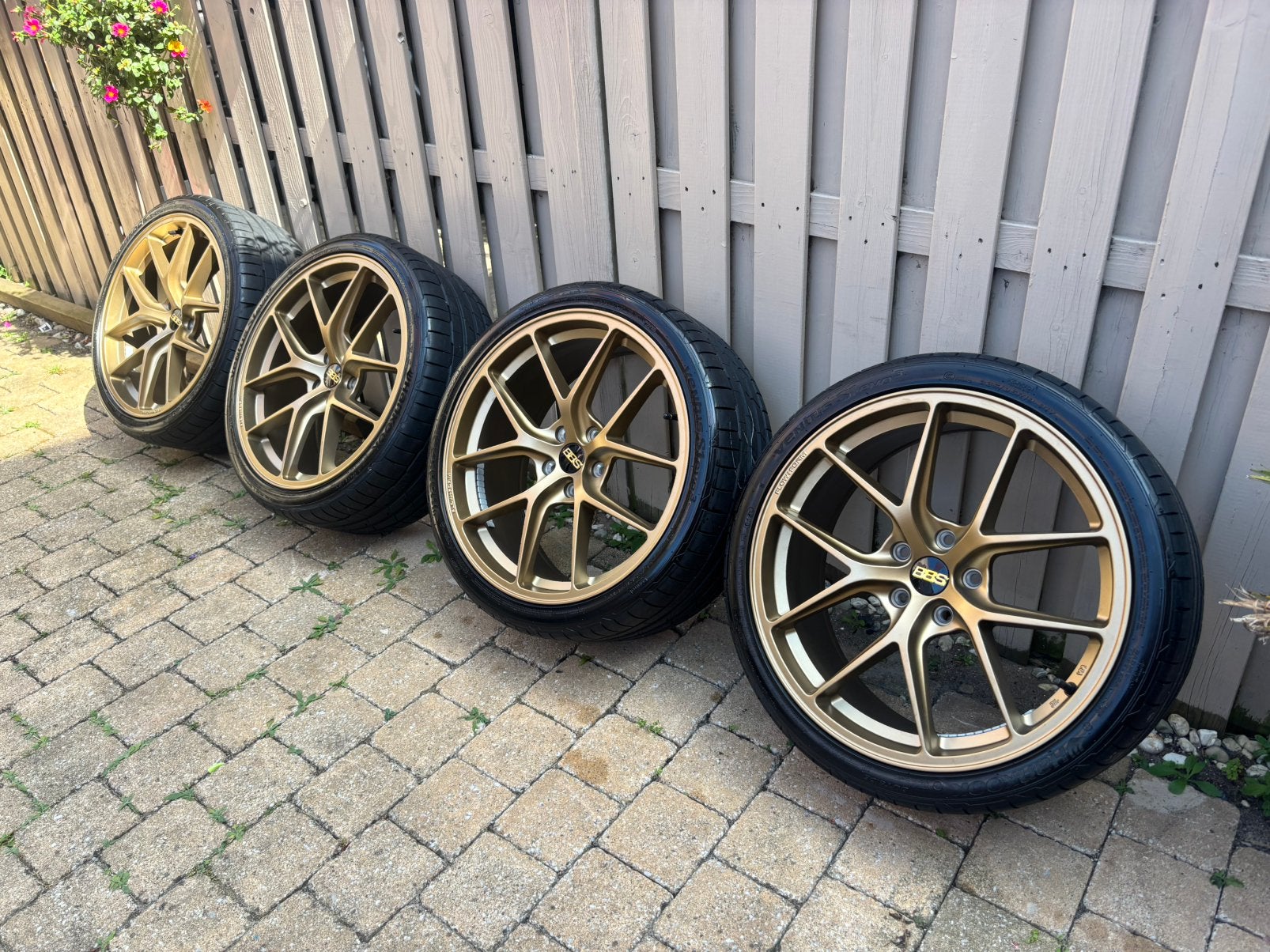 19 inch BBS FI-R Look velgen Volkswagen Golf Audi A3 Seat, Auto-onderdelen, Banden en Velgen, Banden en Velgen, Nieuw, 235 mm